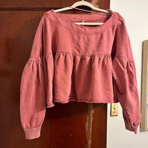 FREE PEOPLE PEPLUM xs